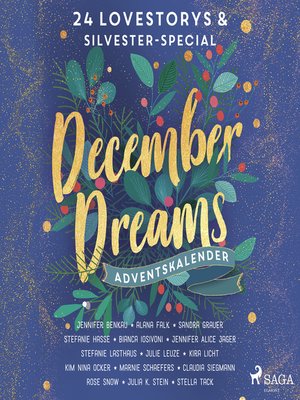 cover image of December Dreams. Ein Adventskalender--24 Lovestorys plus Silvester-Special